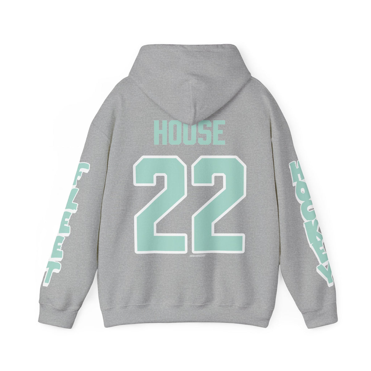 Taylor House Unisex Fleet Hoodie in Sport Grey | Chix Sports