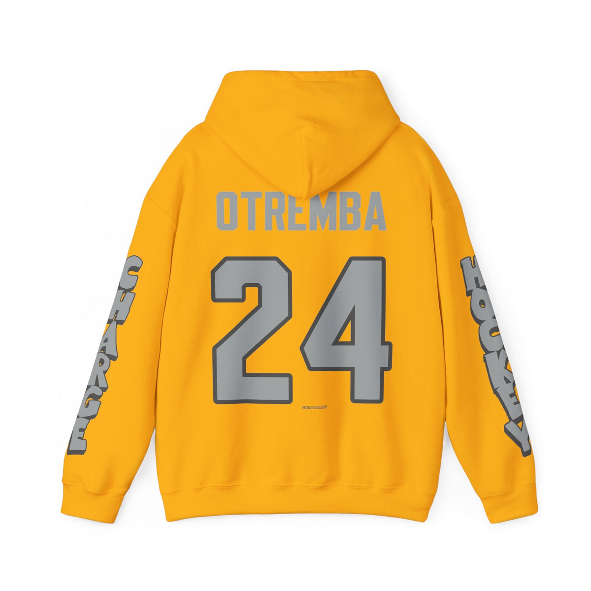 Taylor Otremba Charge Unisex Hoodie in Gold | Chix Sports