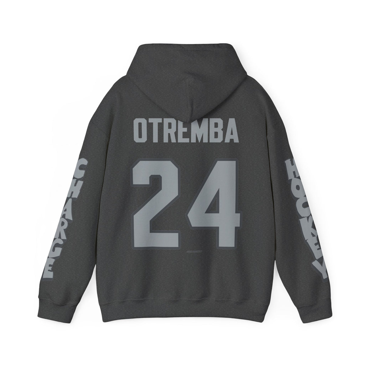 Taylor Otremba Charge Unisex Hoodie in Dark Heather | Chix Sports