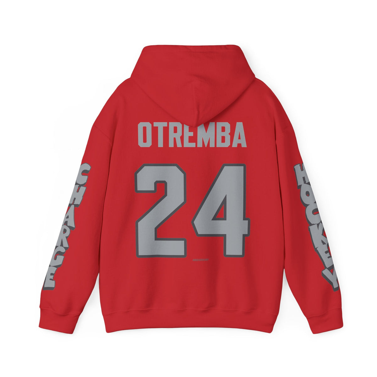 Taylor Otremba Charge Unisex Hoodie in Red | Chix Sports