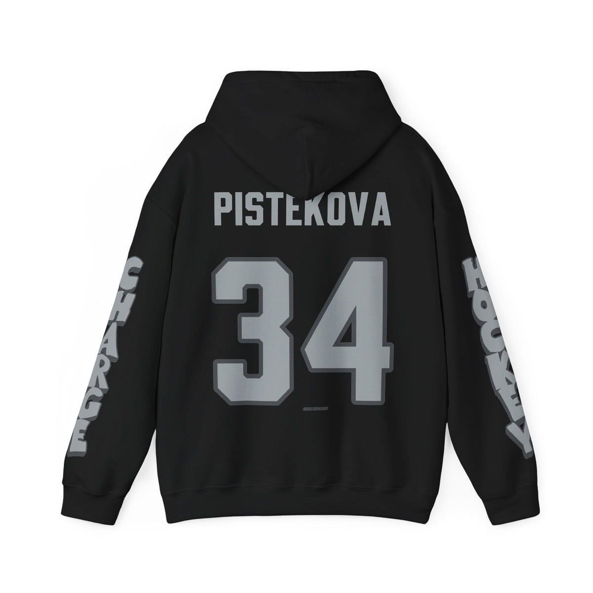 Tereza Pistekova Charge Unisex Hoodie in Black | Chix Sports
