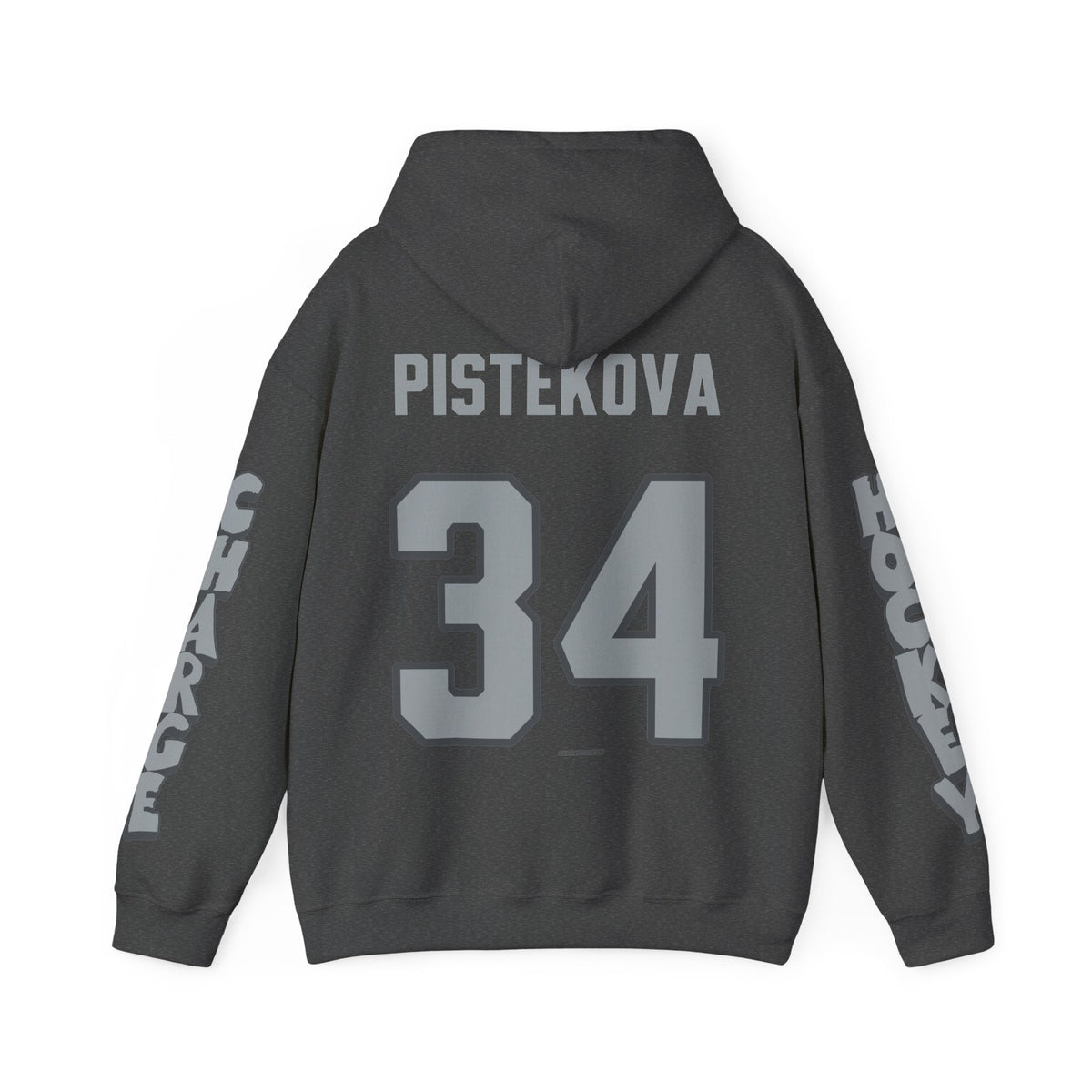 Tereza Pistekova Charge Unisex Hoodie in Dark Heather | Chix Sports