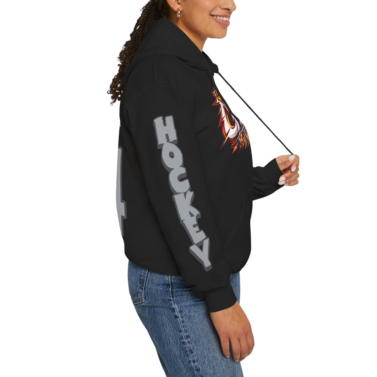 Tereza Pistekova Charge Unisex Power Hoodie in Gold | Chix Sports