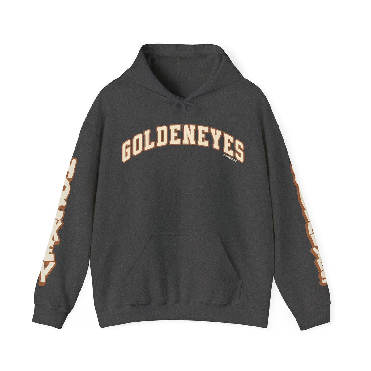 Tereza Vanisova Goldeneyes Unisex Hoodie in Dark Heather | Chix Sports