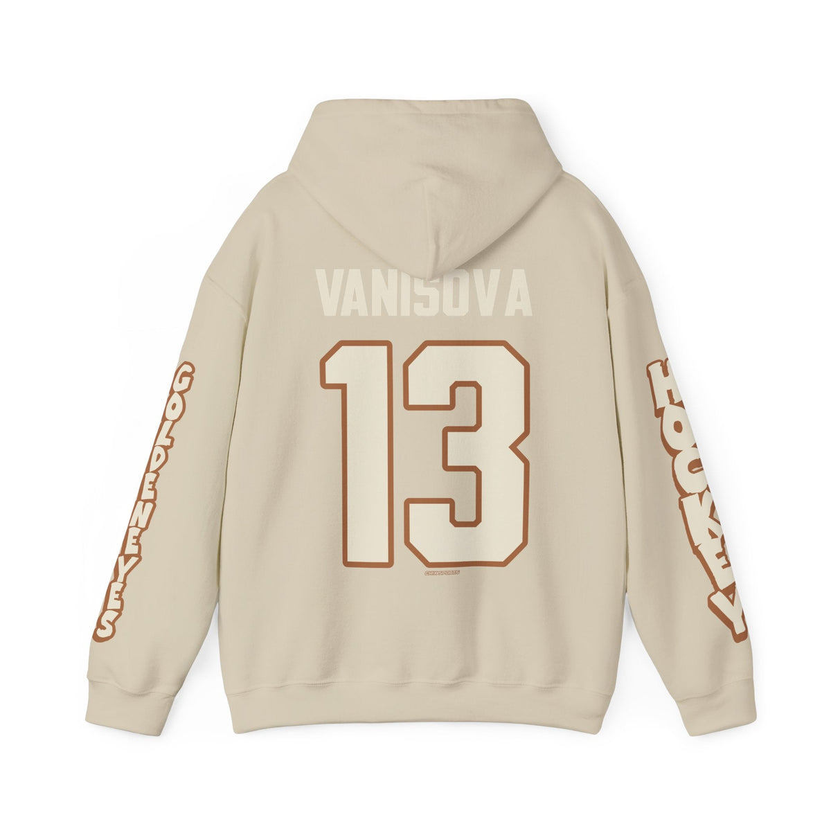 Tereza Vanisova Goldeneyes Unisex Hoodie in Sand | Chix Sports