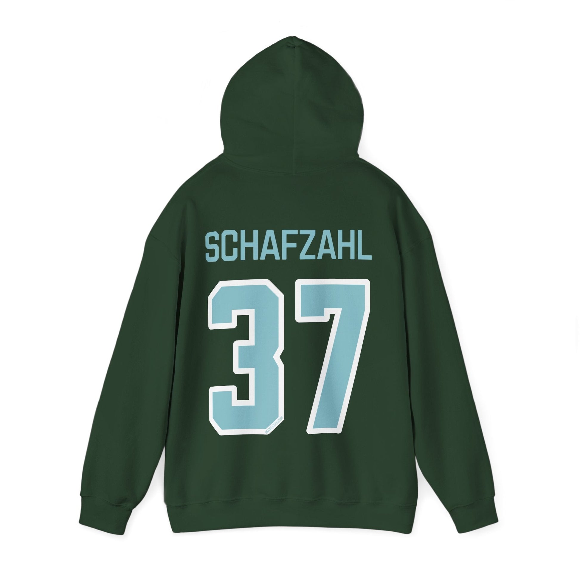 Theresa Schafzahl 37 Heavy Fleet Hoodie - No Sleeve Print | Chix Sports