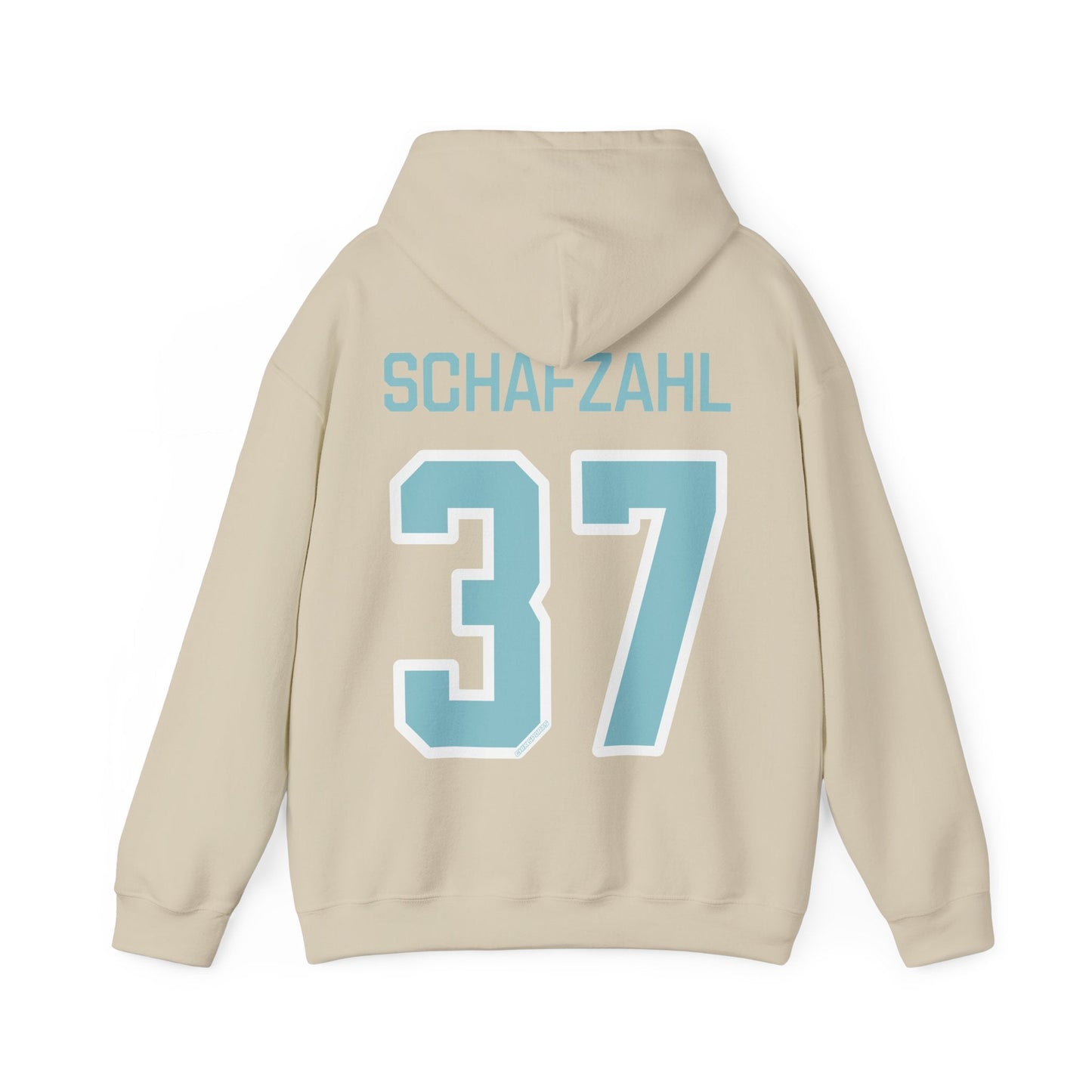 Theresa Schafzahl 37 Heavy Fleet Hoodie - No Sleeve Print | Chix Sports