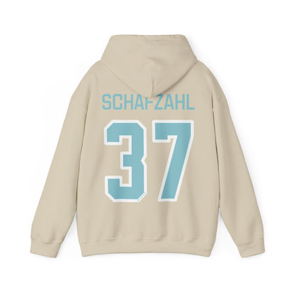 Theresa Schafzahl 37 Heavy Fleet Hoodie - No Sleeve Print | Chix Sports
