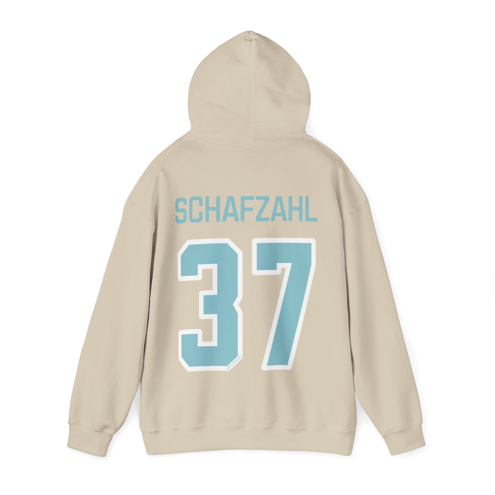 Theresa Schafzahl 37 Heavy Fleet Hoodie - No Sleeve Print | Chix Sports