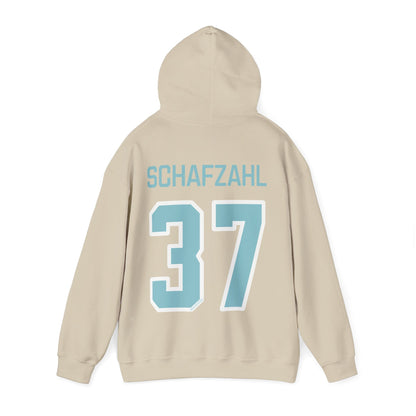 Theresa Schafzahl 37 Heavy Fleet Hoodie - No Sleeve Print | Chix Sports