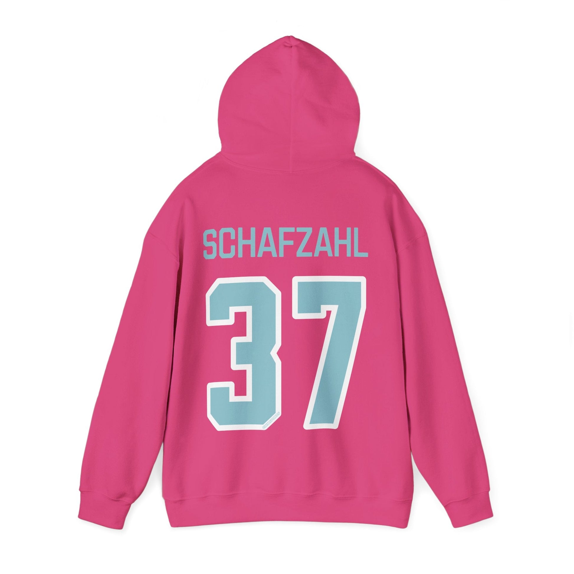 Theresa Schafzahl 37 Heavy Fleet Hoodie - No Sleeve Print | Chix Sports