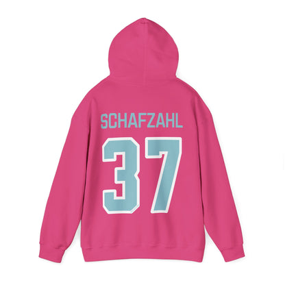 Theresa Schafzahl 37 Heavy Fleet Hoodie - No Sleeve Print | Chix Sports