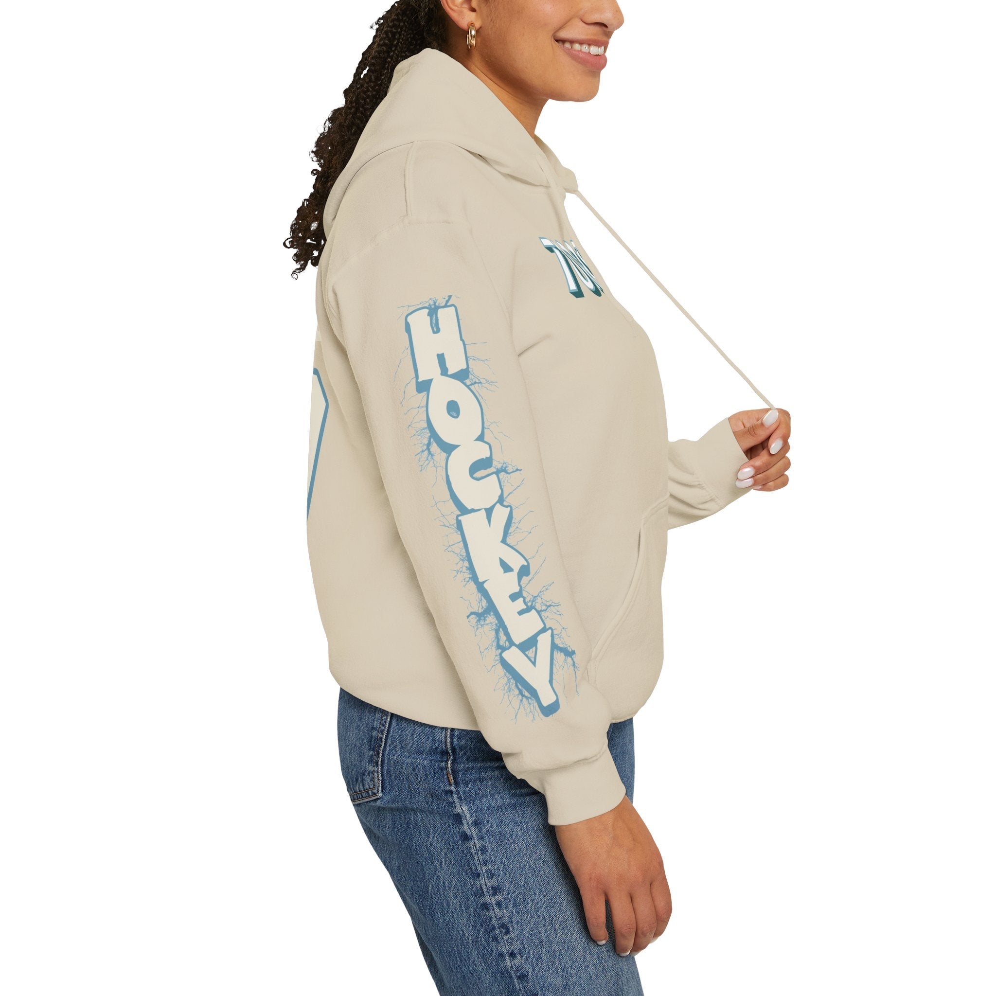 Theresa Schafzahl Torrent Unisex Hoodie in Antique Sapphire | Chix Sports