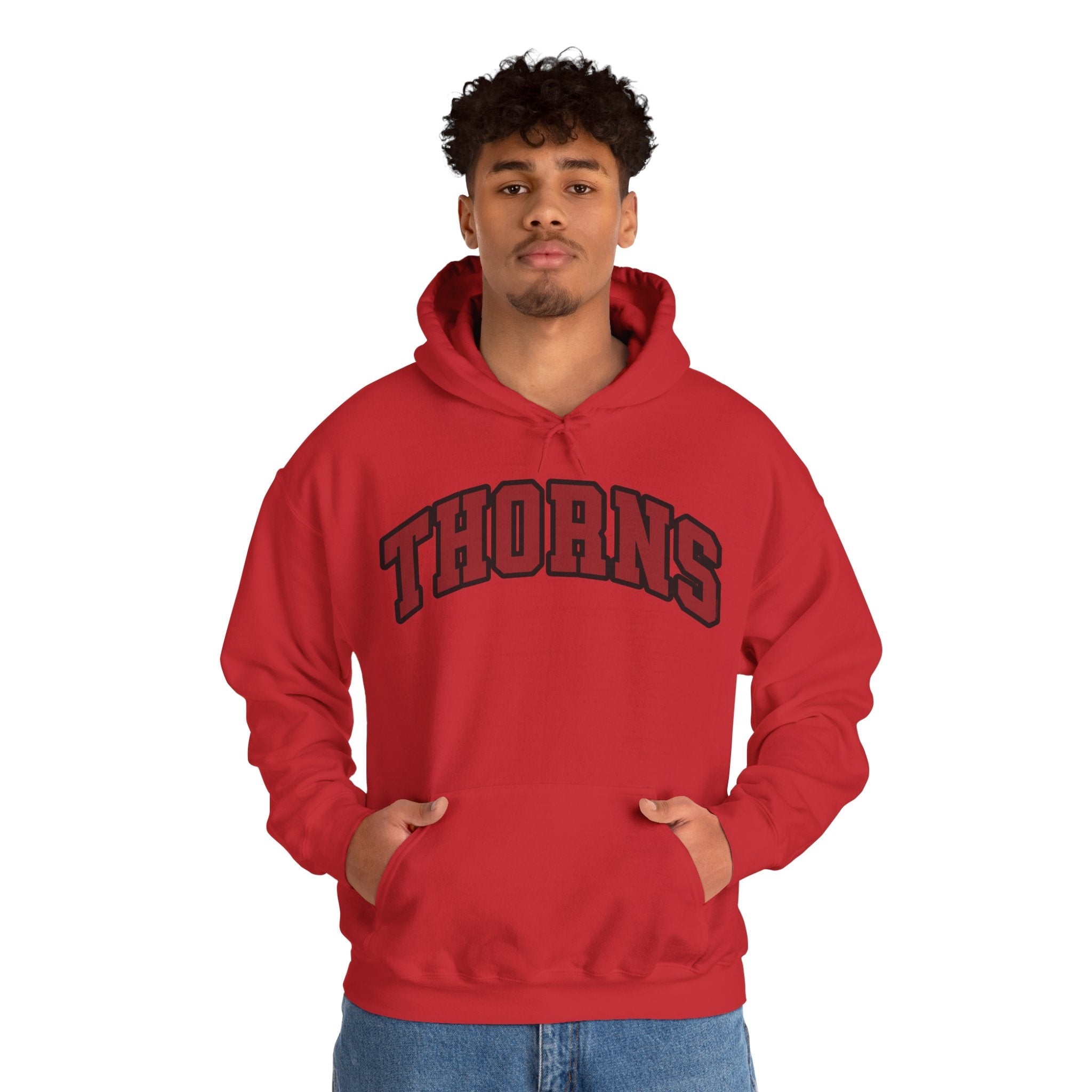 Thorns Soccer Unisex Varsity Heavy Hoodie | Chix Sports
