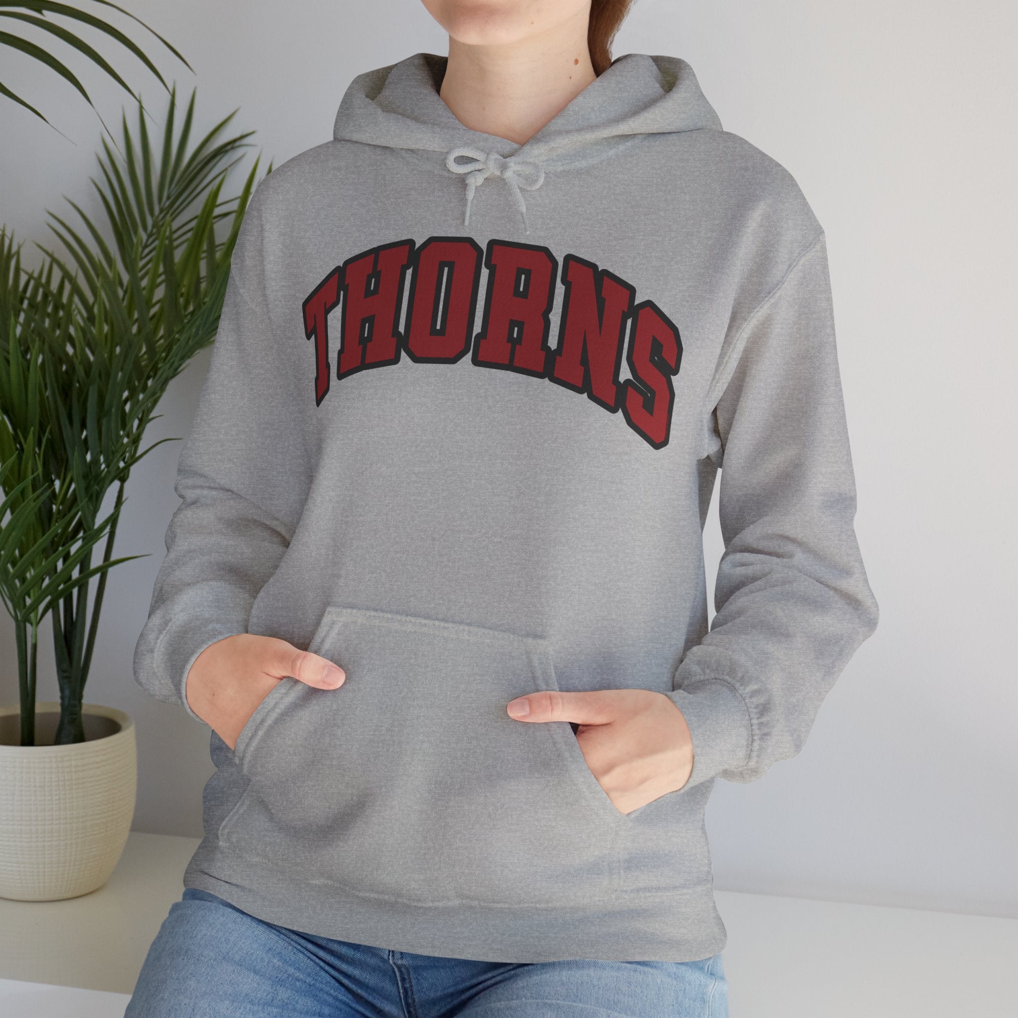 Thorns Soccer Unisex Varsity Heavy Hoodie | Chix Sports
