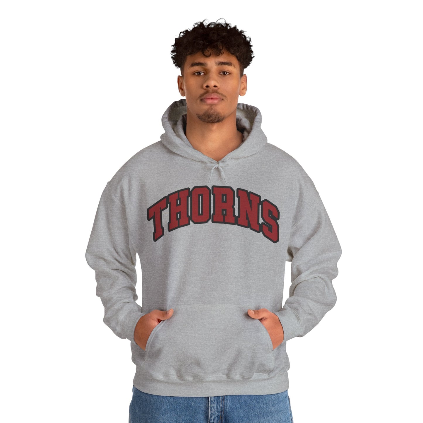 Thorns Soccer Unisex Varsity Heavy Hoodie | Chix Sports