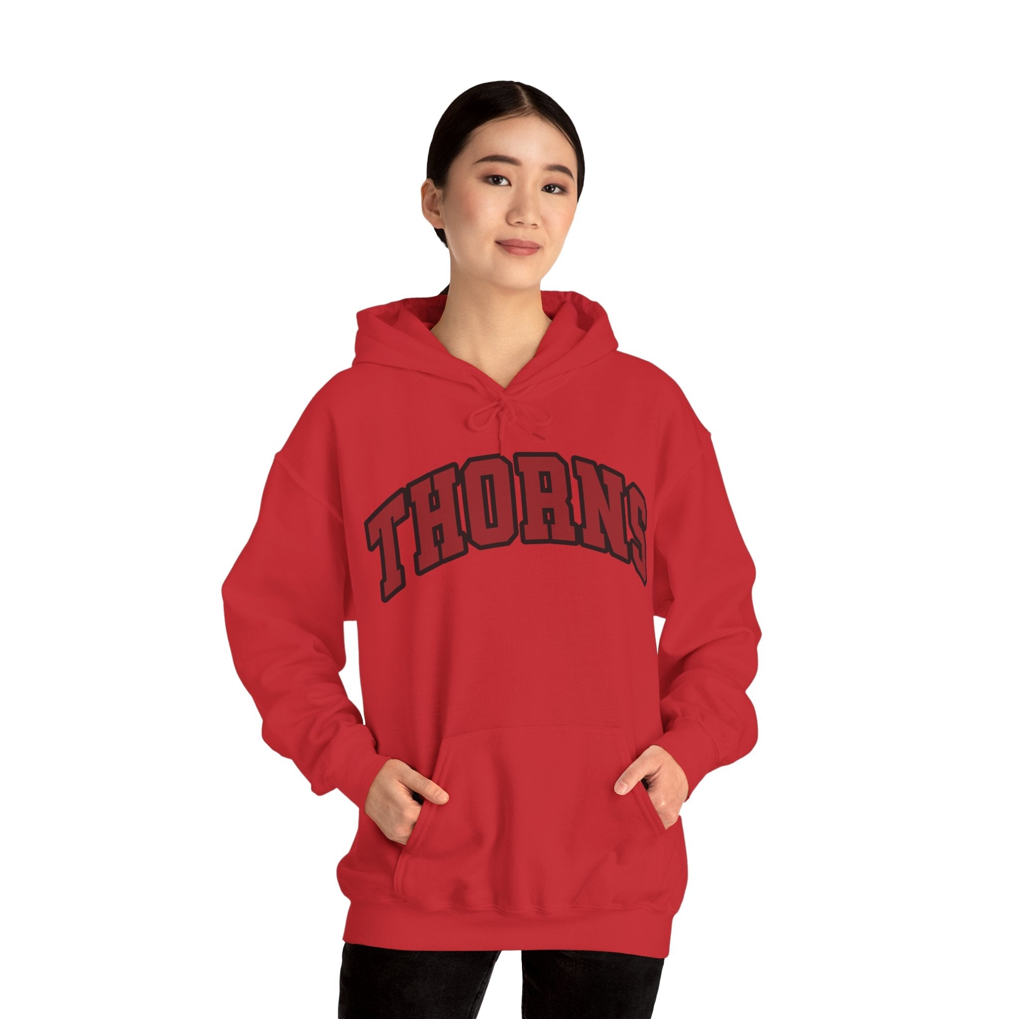 Thorns Soccer Unisex Varsity Heavy Hoodie | Chix Sports