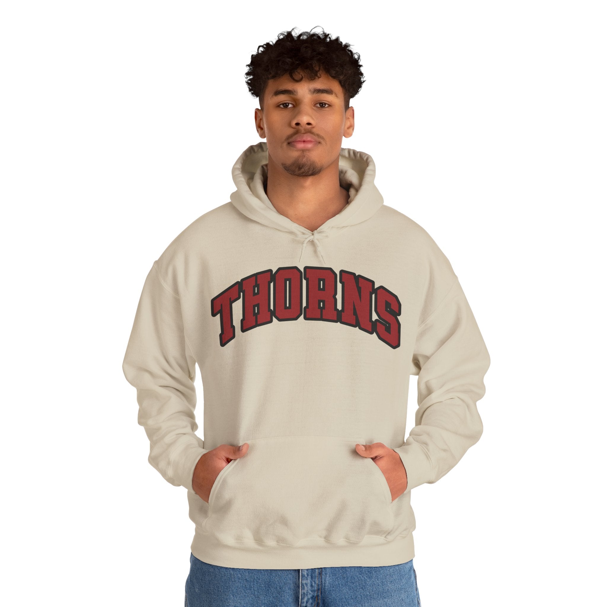 Thorns Soccer Unisex Varsity Heavy Hoodie | Chix Sports