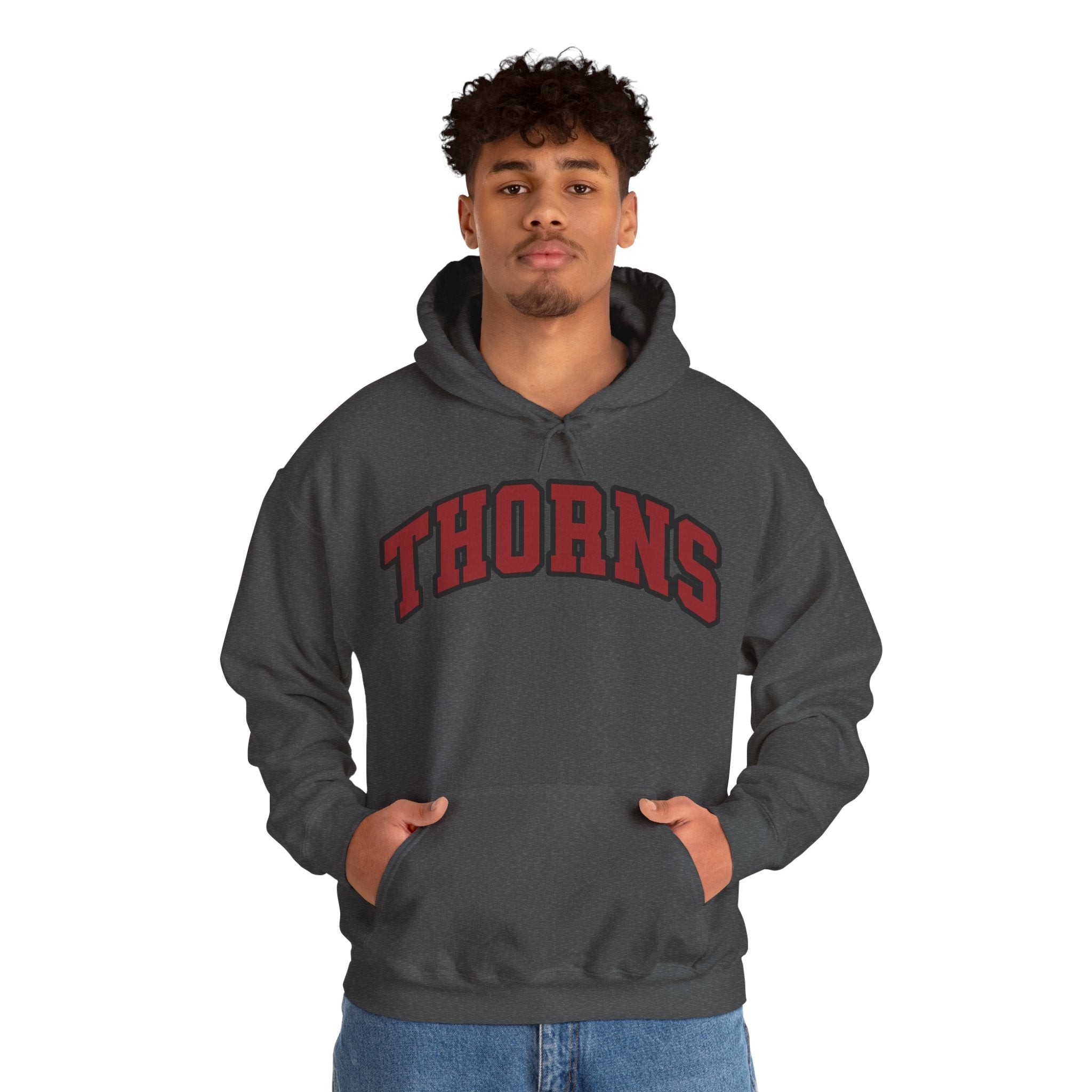 Thorns Soccer Unisex Varsity Heavy Hoodie | Chix Sports