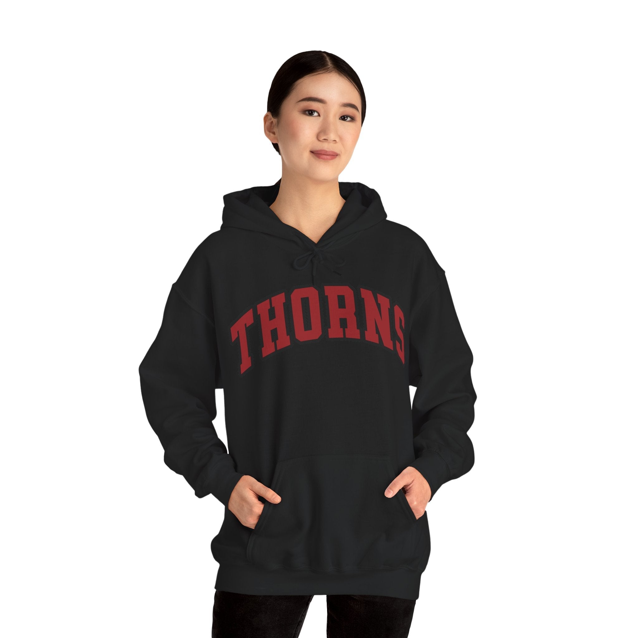 Thorns Soccer Unisex Varsity Heavy Hoodie | Chix Sports