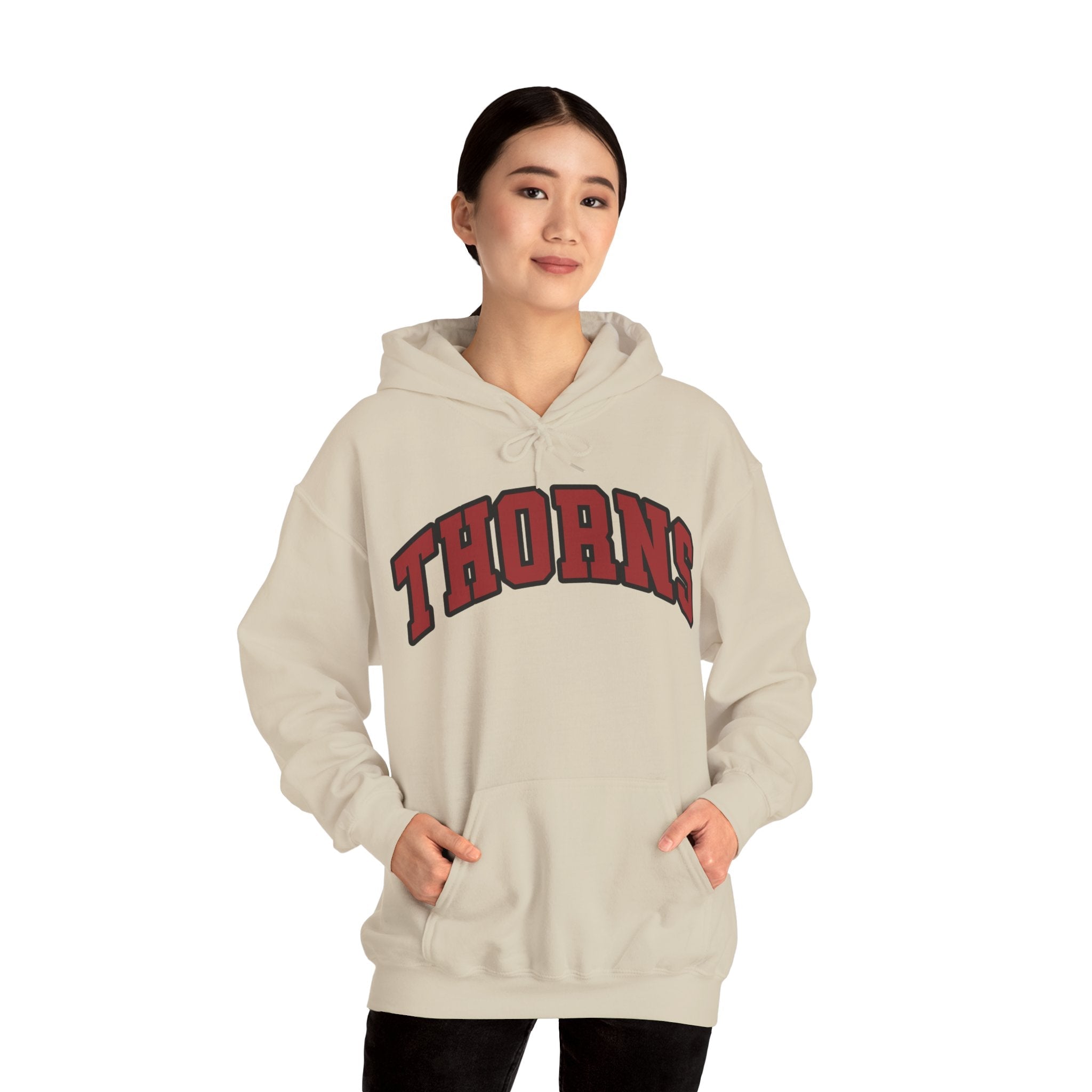 Thorns Soccer Unisex Varsity Heavy Hoodie | Chix Sports