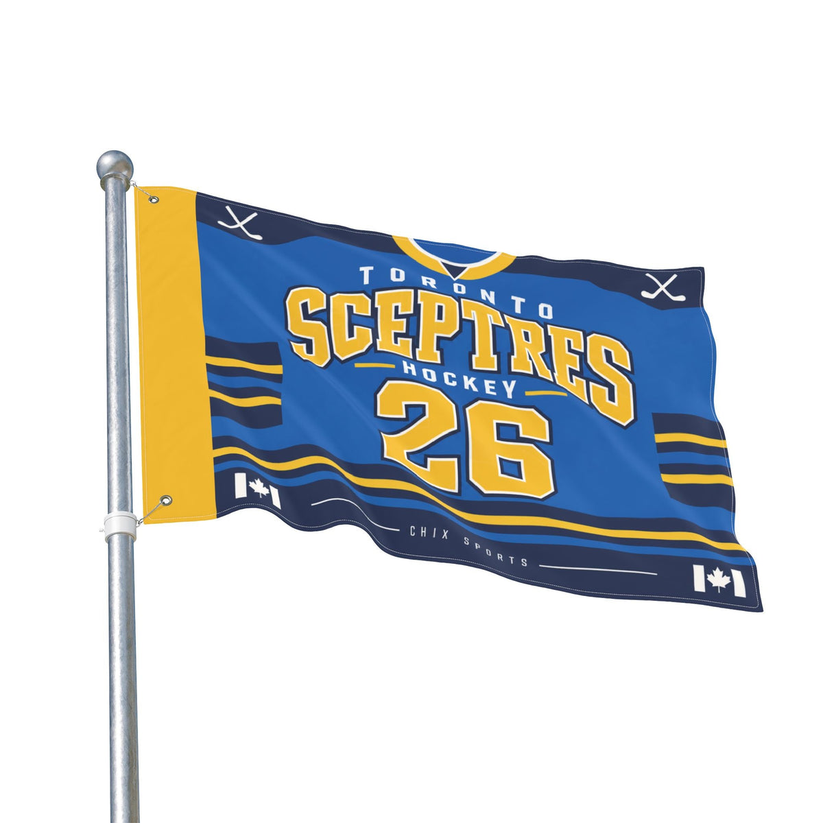 Toronto Sceptres 36 x 24 Double-Sided Flag in 24'' × 36'' | Chix Sports