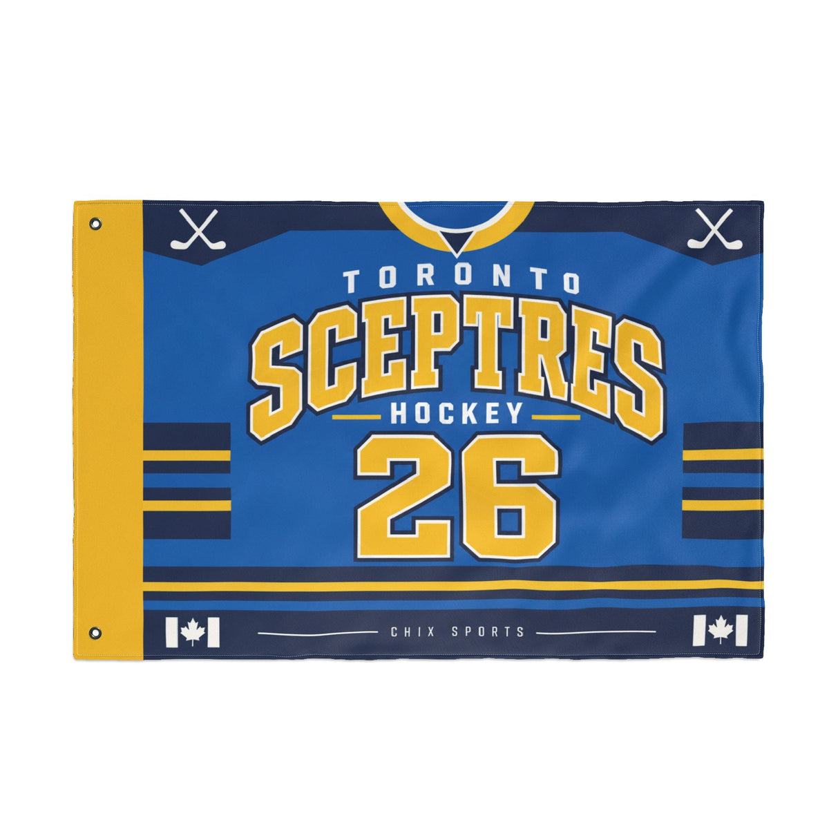 Toronto Sceptres 36 x 24 Double-Sided Flag in 24'' × 36'' | Chix Sports