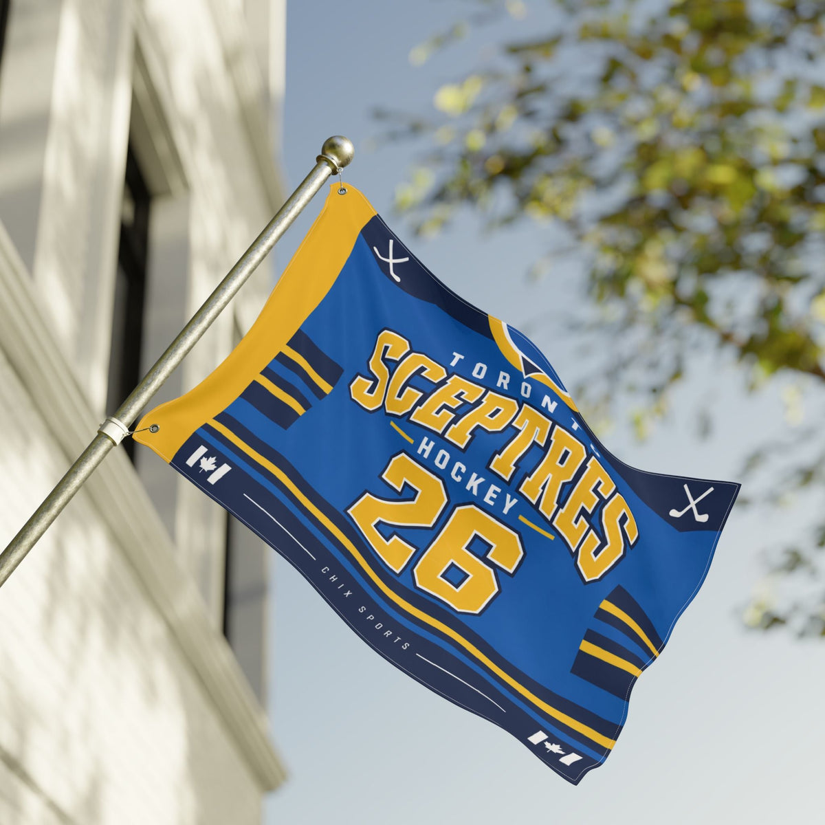 Toronto Sceptres 36 x 24 Double-Sided Flag in 24'' × 36'' | Chix Sports