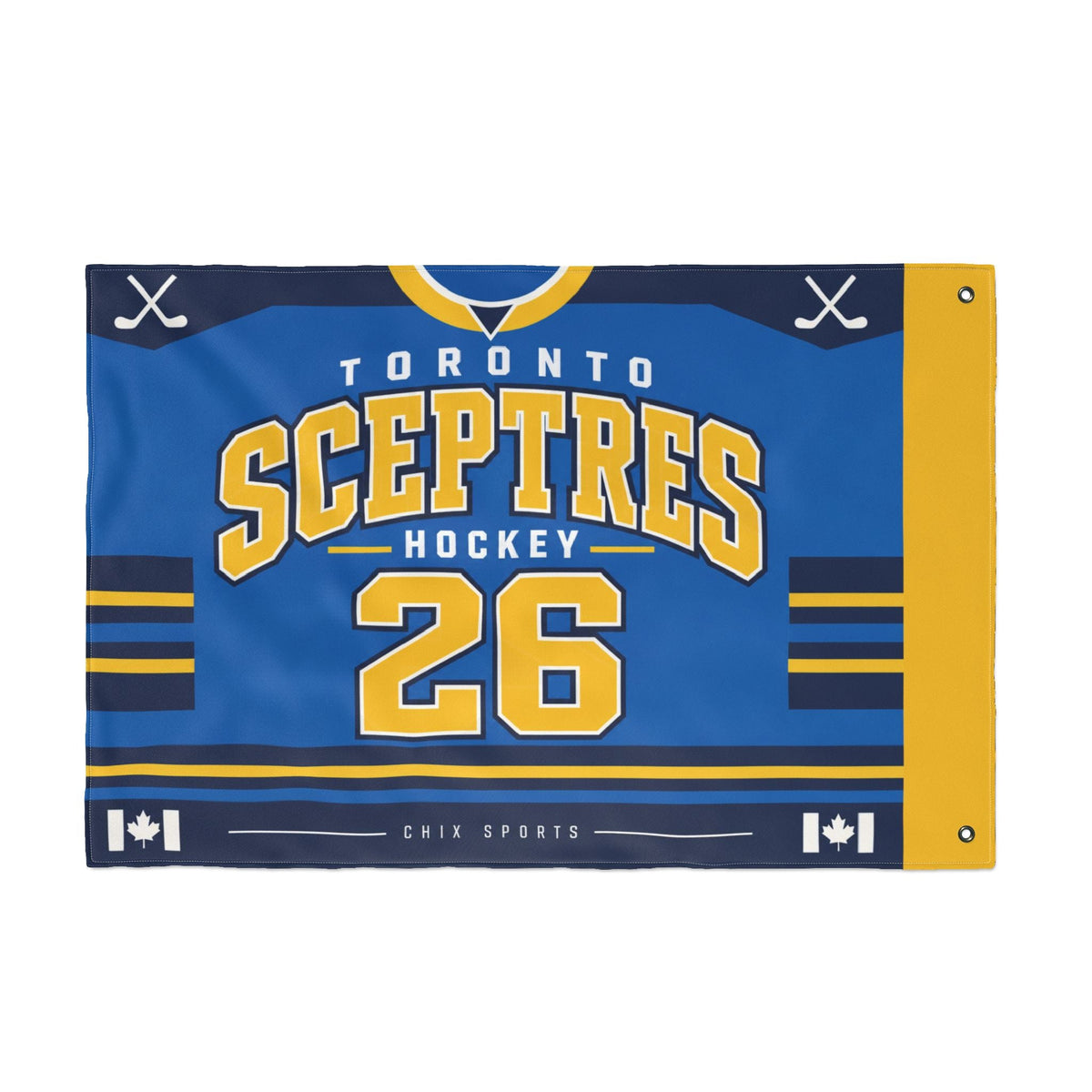 Toronto Sceptres 36 x 24 Double-Sided Flag in 24'' × 36'' | Chix Sports