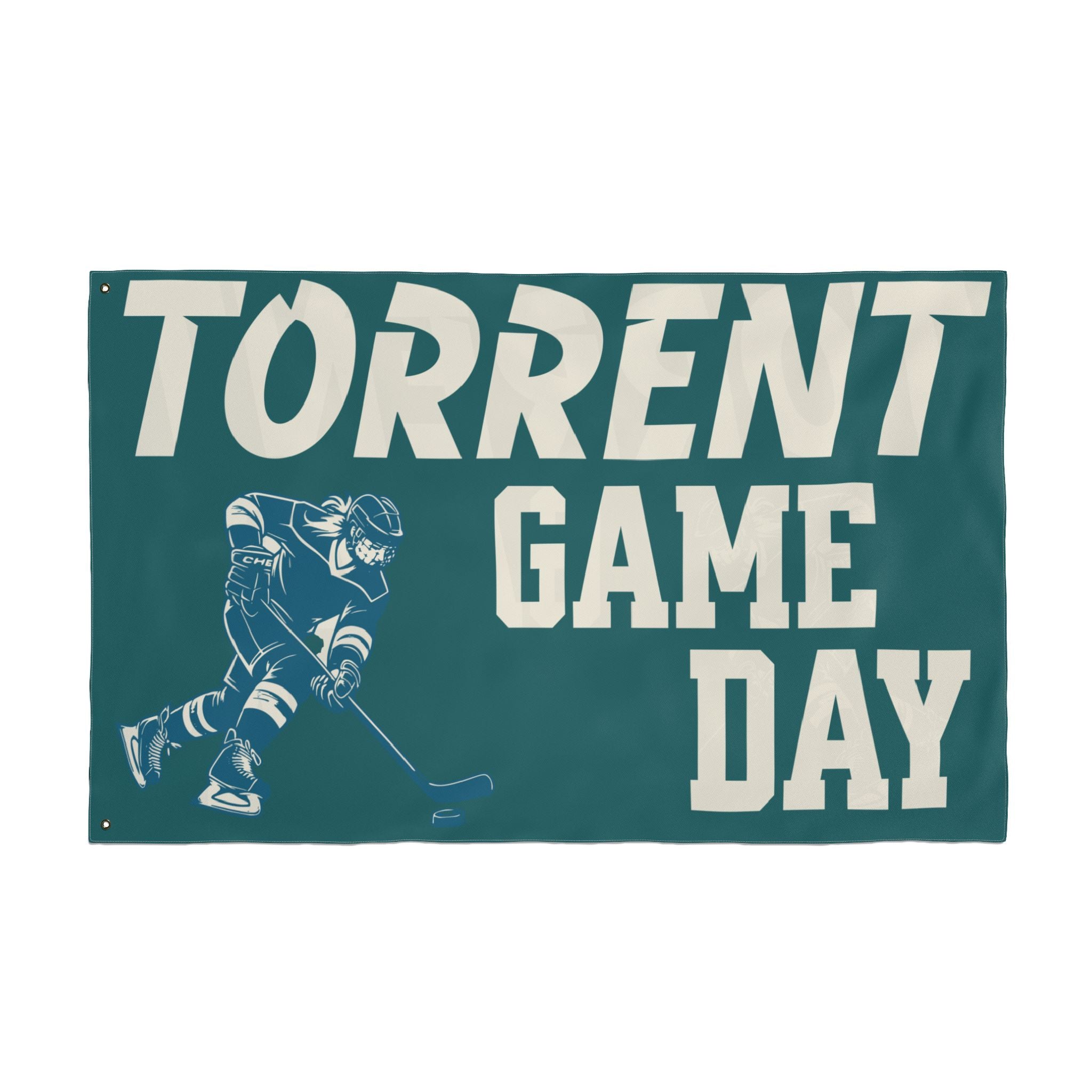 Torrent Hockey 60 x 36 Double - Sided Flag | Chix Sports