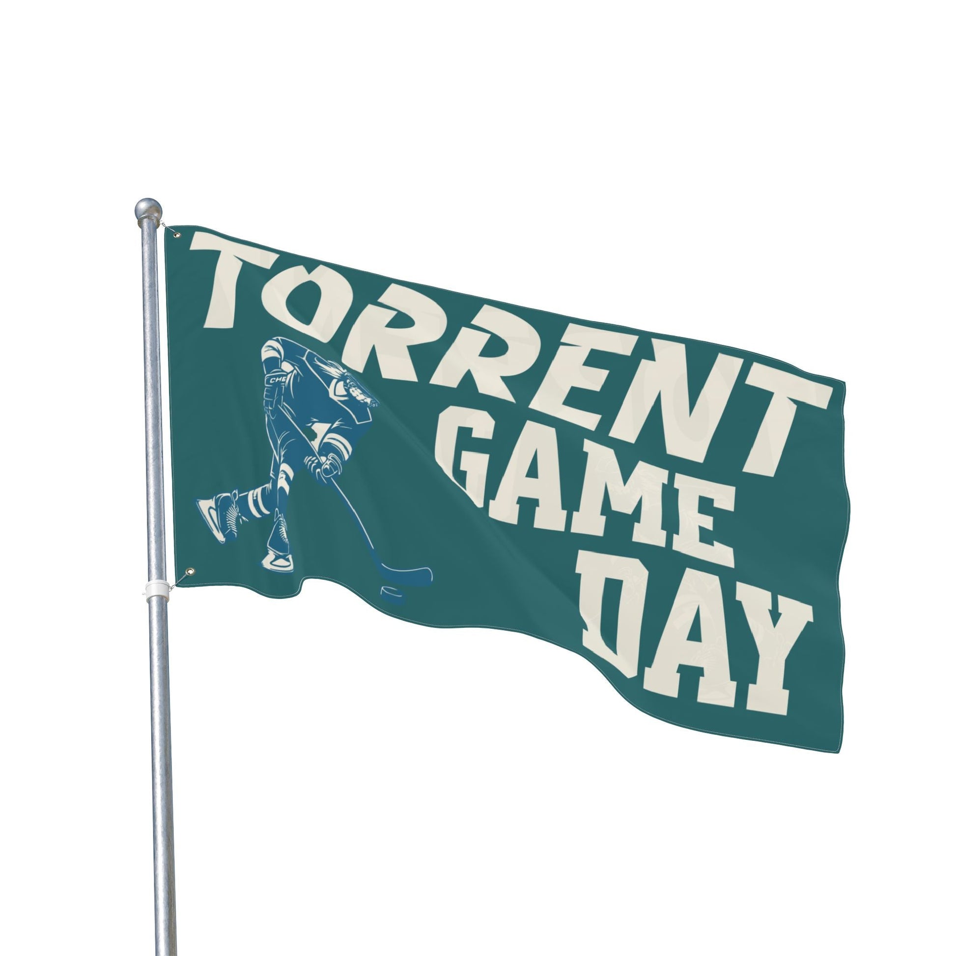 Torrent Hockey 60 x 36 Double - Sided Flag | Chix Sports