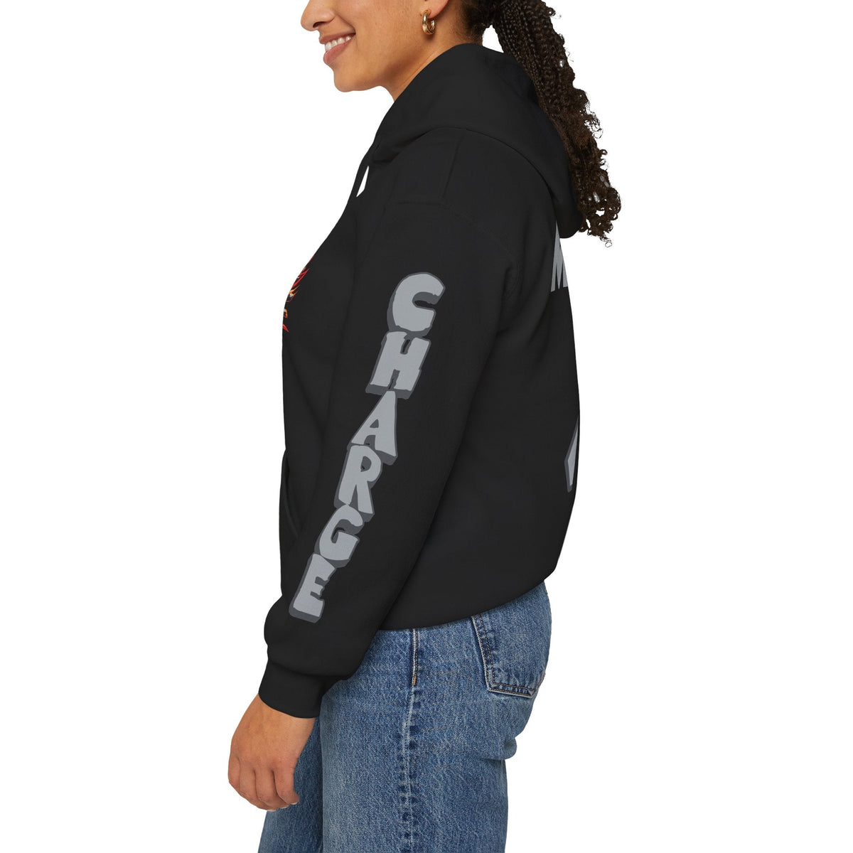Tory Mariano Charge Unisex Power Hoodie in Gold | Chix Sports