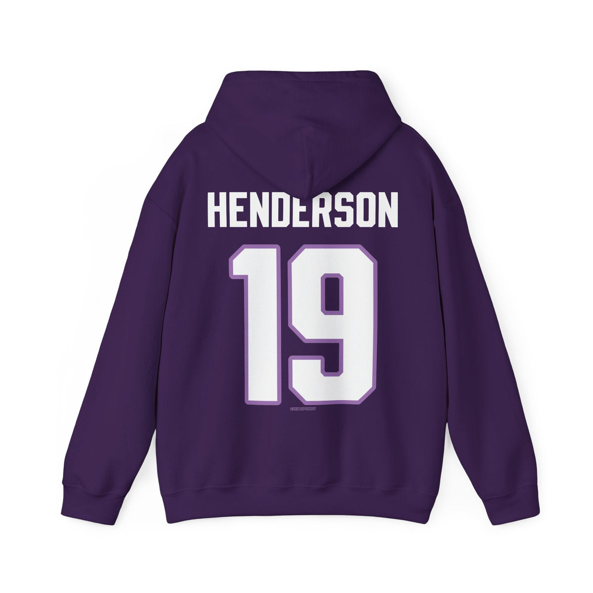 Tova Henderson Frost Unisex Hoodie in Purple | Chix Sports