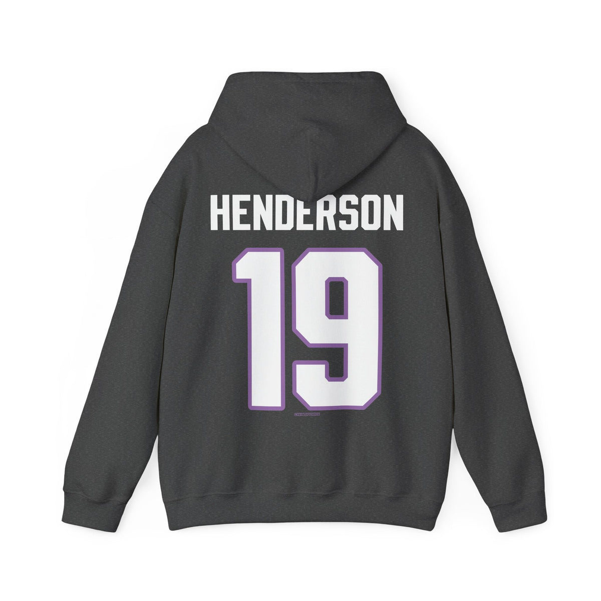 Tova Henderson Frost Unisex Hoodie in Dark Heather | Chix Sports