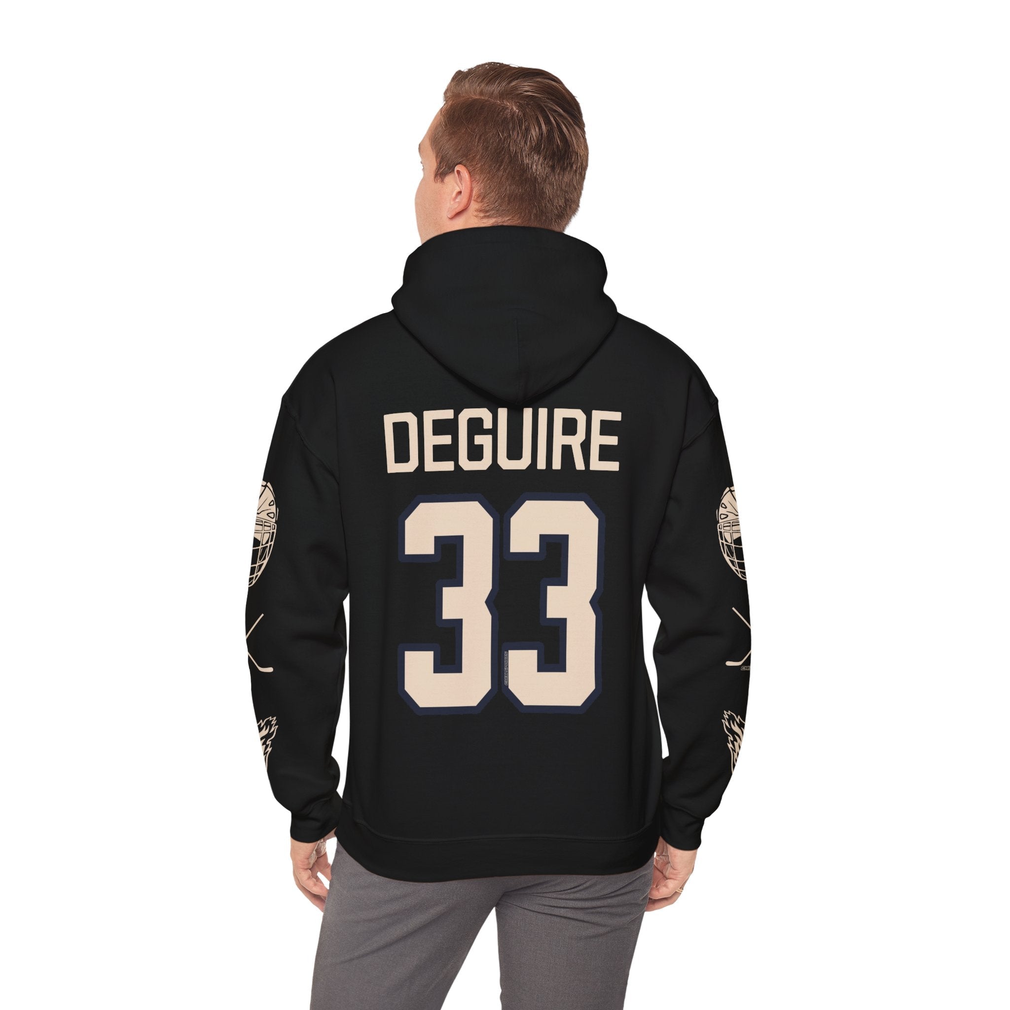 Tricia Deguire 33 Victoire Hockey Heavy Hoodie | Chix Sports