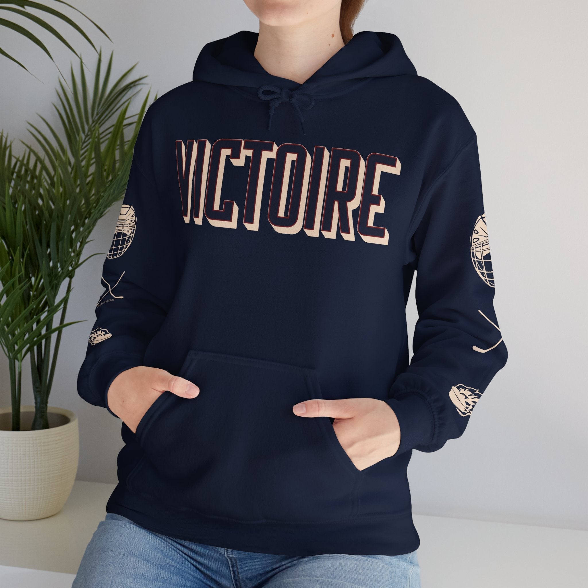 Tricia Deguire 33 Victoire Hockey Heavy Hoodie | Chix Sports