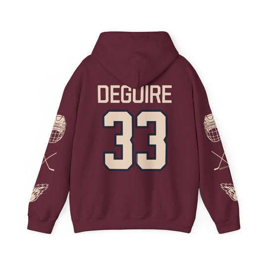 Tricia Deguire 33 Victoire Hockey Heavy Hoodie | Chix Sports