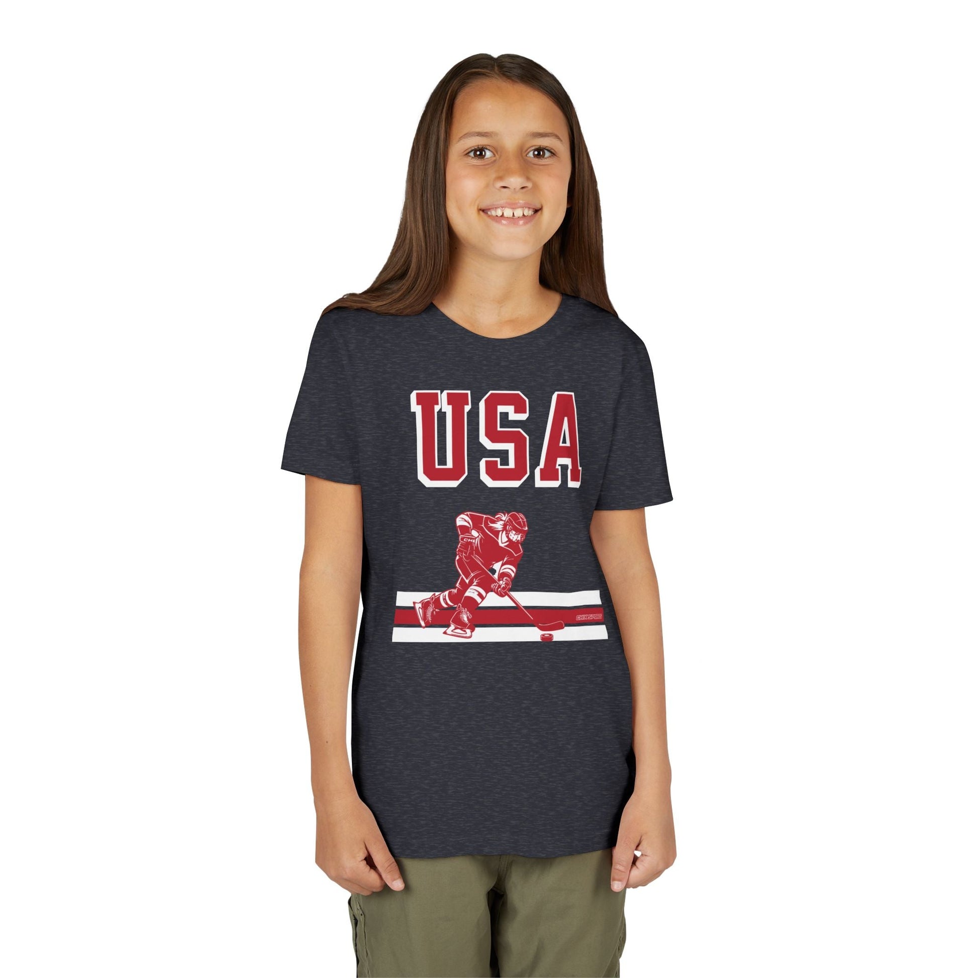 USA Women's Hockey Defenders Kids Shirt | Chix Sports
