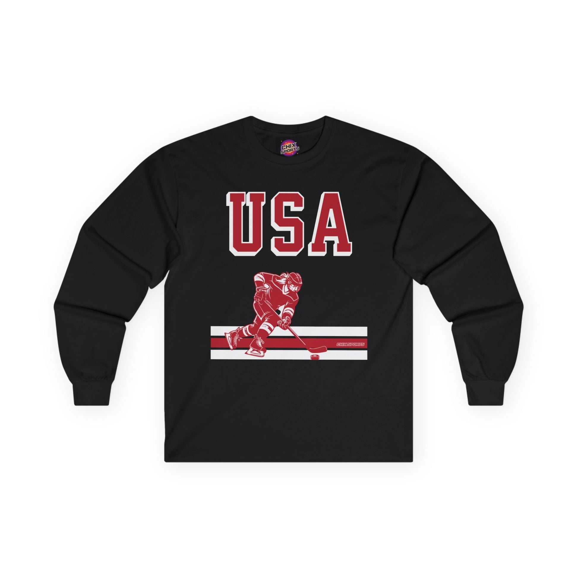 USA Women's Hockey Defenders Unisex Long Sleeve Shirt | Chix Sports