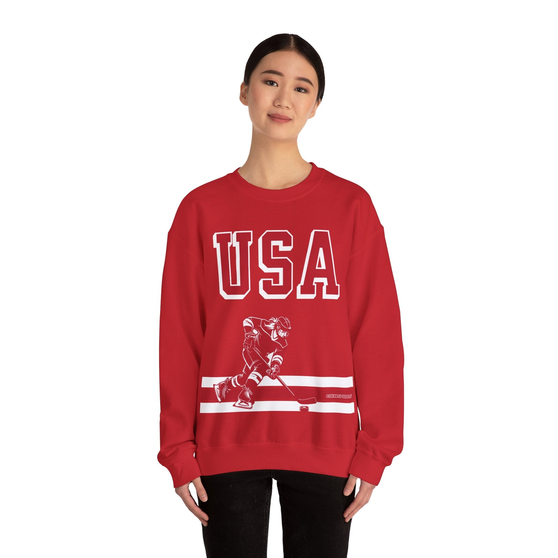 USA Women's Hockey Defenders Unisex Sweatshirt | Chix Sports