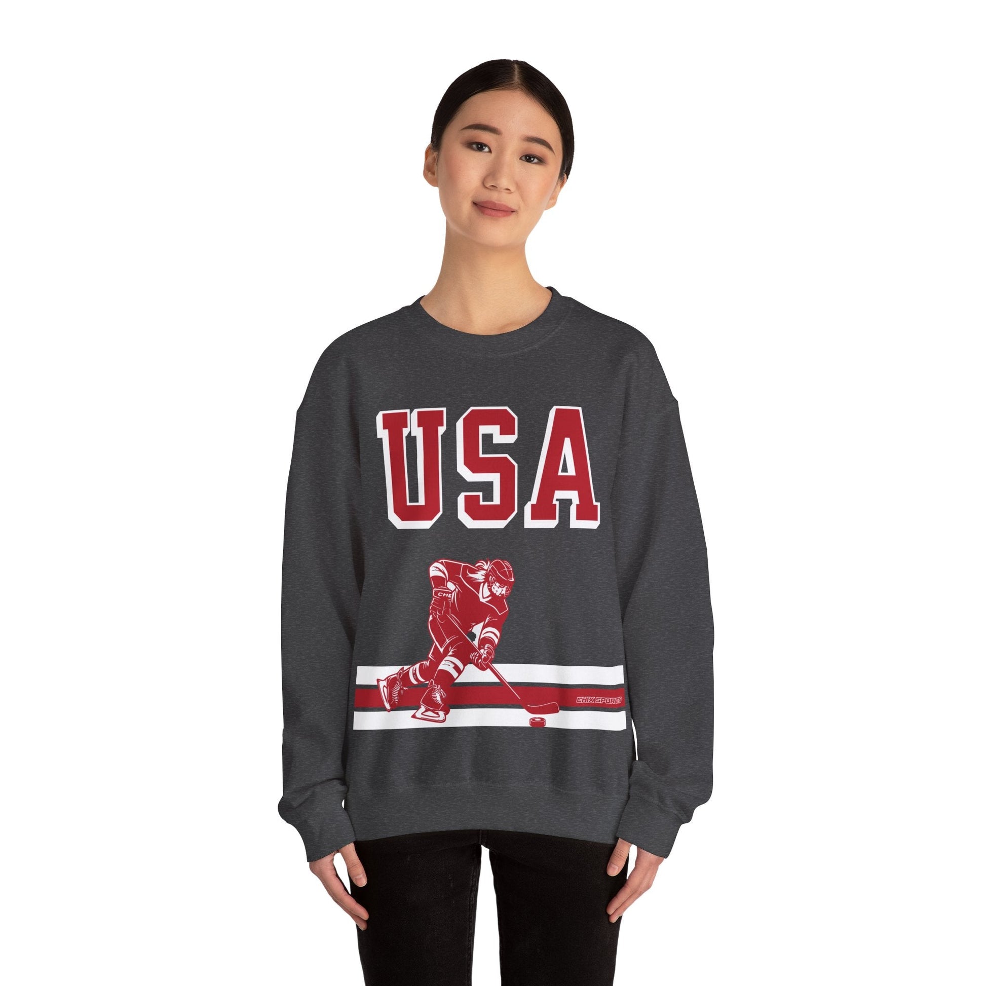 USA Women's Hockey Defenders Unisex Sweatshirt | Chix Sports