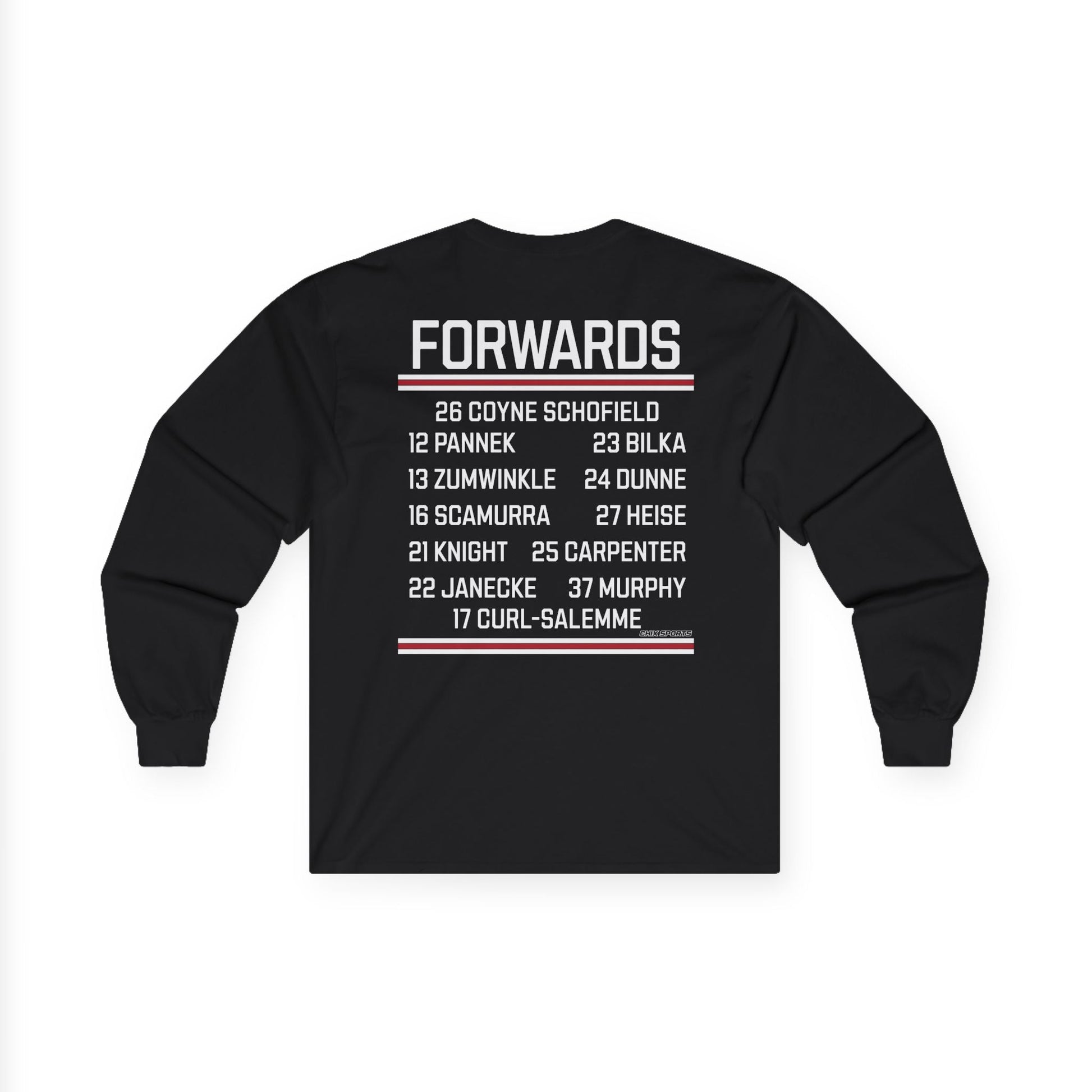 USA Women's Hockey Forwards Unisex Long Sleeve Shirt | Chix Sports