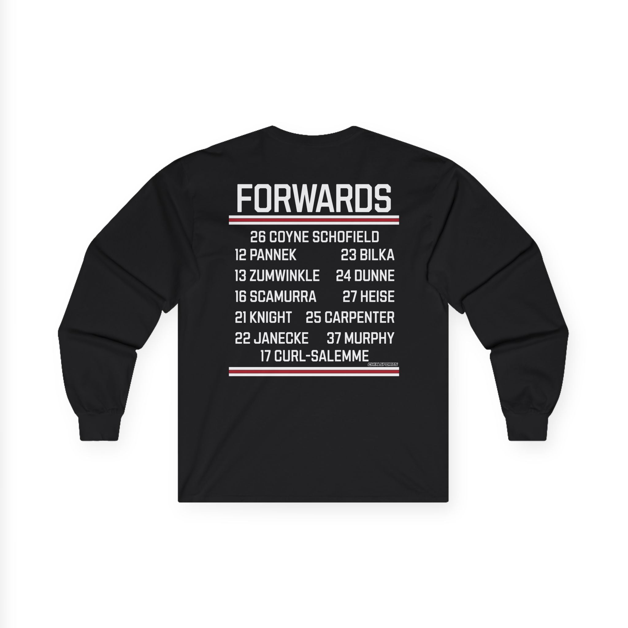 USA Women's Hockey Forwards Unisex Long Sleeve Shirt | Chix Sports
