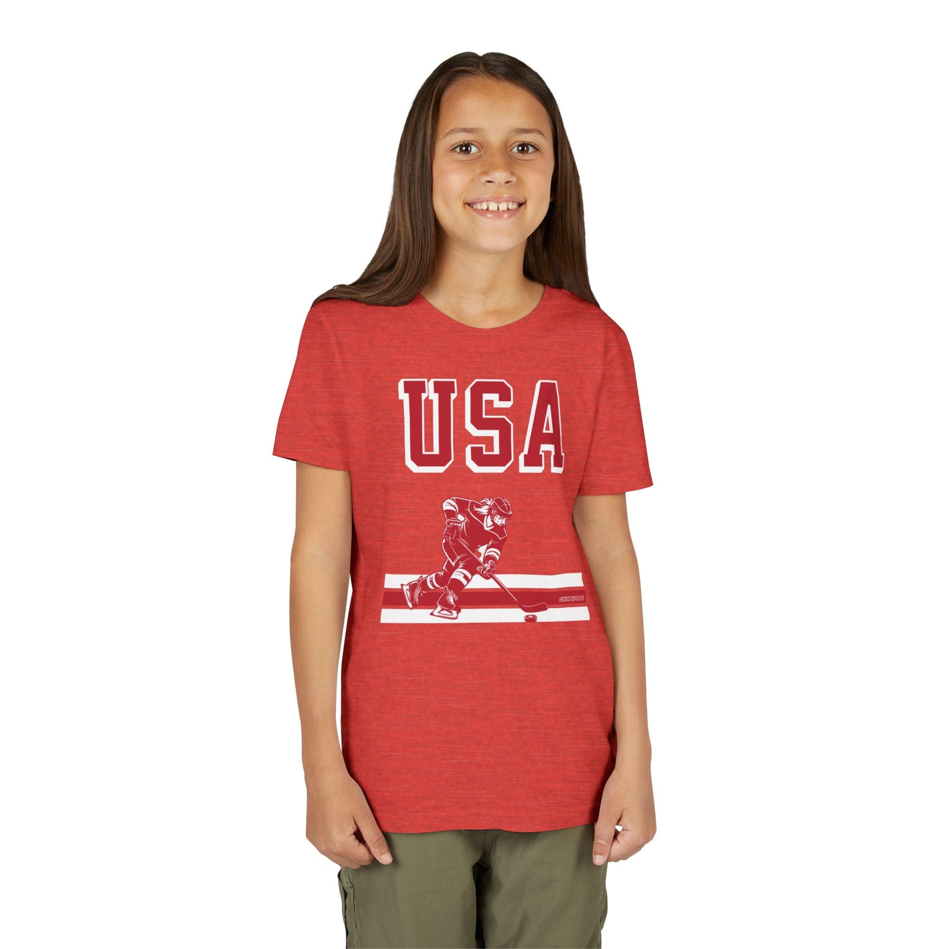 USA Women's Hockey Goalies Kids Shirt | Chix Sports