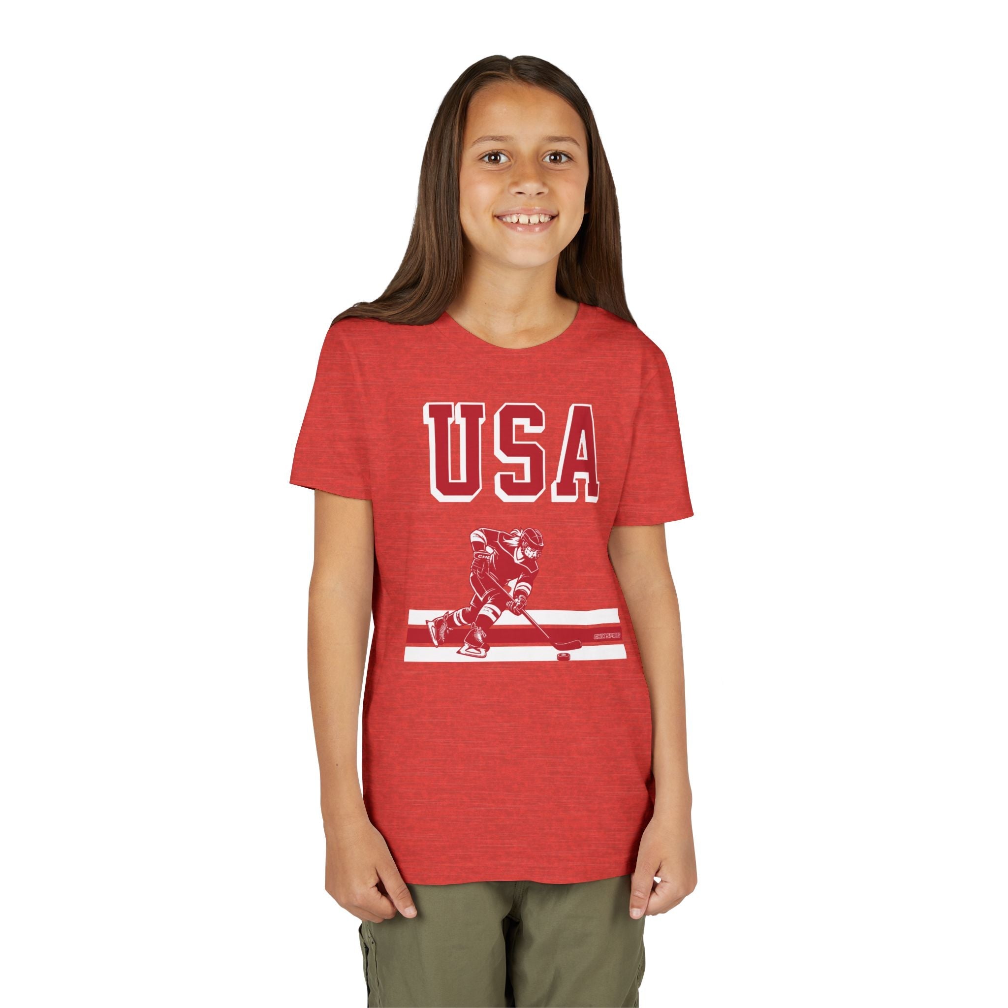 USA Women's Hockey Goalies Kids Shirt | Chix Sports