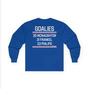 USA Women's Hockey Goalies Unisex Long Sleeve Shirt | Chix Sports