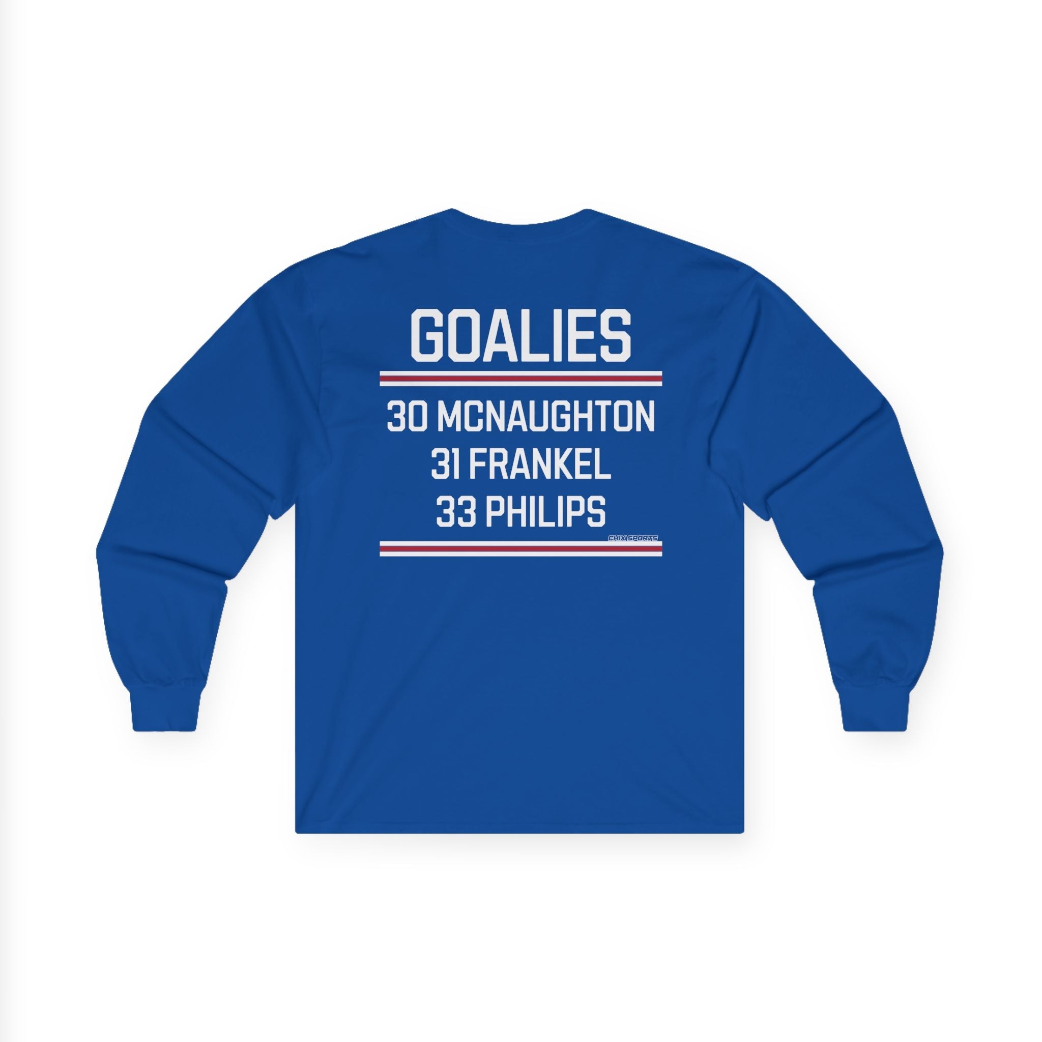 USA Women's Hockey Goalies Unisex Long Sleeve Shirt | Chix Sports