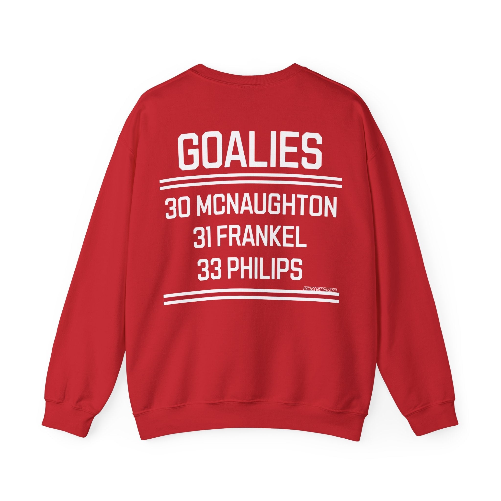 USA Women's Hockey Goalies Unisex Sweatshirt | Chix Sports