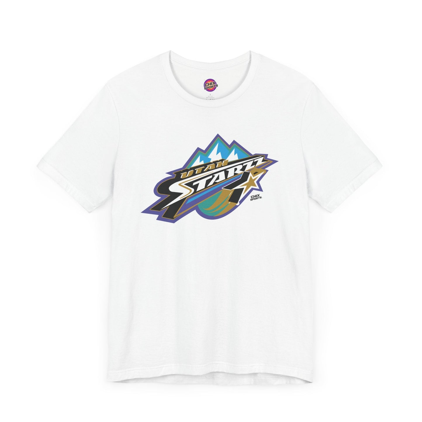 Utah Starzz Vintage WNBA League Throwback T-shirt | Chix Sports