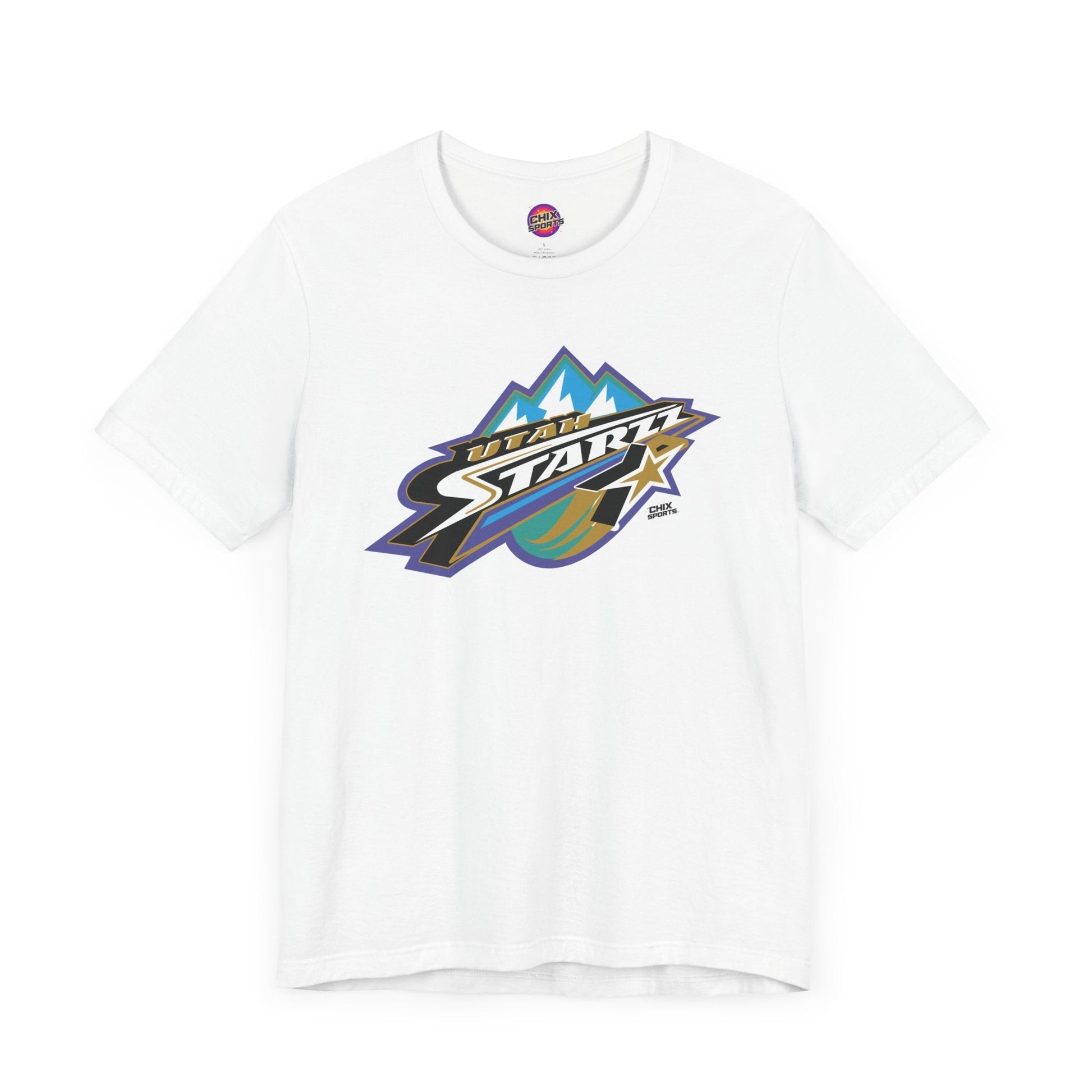 Utah Starzz Vintage WNBA League Throwback T-shirt | Chix Sports